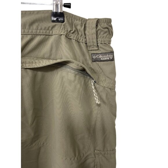 COLUMBIA Pants Mens Large Titanium Outdoor Hiking Convertible Cargo - Picture 10 of 12